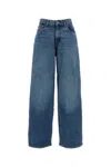 7 For All Mankind Crystal-embellished Low Slung High-rise Jeans In Blue
