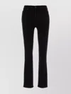 7 For All Mankind Stretch Denim Roxanne Jeans In Black