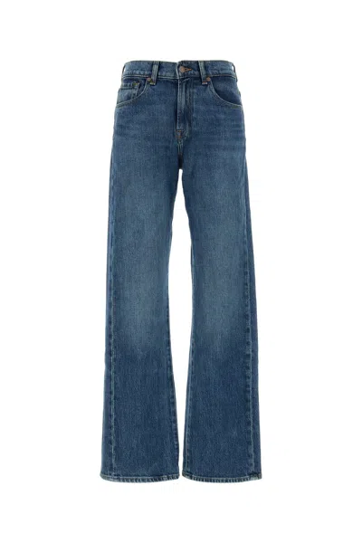 7 FOR ALL MANKIND STRETCH DENIM TESS JEANS