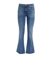 7 FOR ALL MANKIND STUDDED TAILORLESS BOOTCUT JEANS