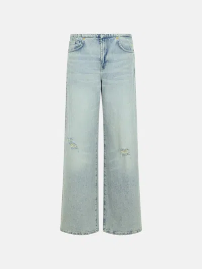 7 For All Mankind 'sunkissed' Light Blue Denim Jeans