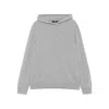 7 For All Mankind Cashmere Drawstring Hoodie In Gray