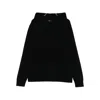 7 For All Mankind Drop-shoulder Hoodie In Black