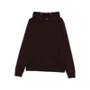 7 For All Mankind Cashmere Hoodie In Brown
