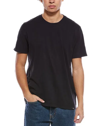 7 For All Mankind T-shirt In Black