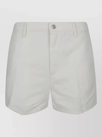 7 For All Mankind Tailored Cotton Linen Twill Shorts