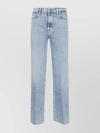 7 FOR ALL MANKIND TAILORED DENIM TROUSERS STITCHING CONTRAST