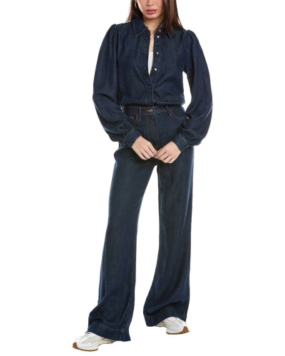 7 For All Mankind Tailored Jumpsuit In Blue