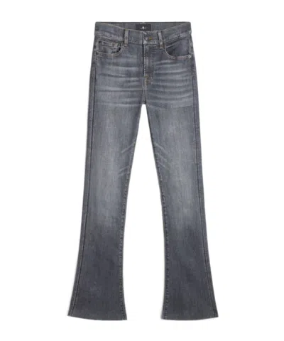 7 For All Mankind Tailorless Bootcut In Slim Illusion In Gray
