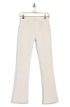 7 For All Mankind Tailorless Coated Bootcut Jeans In Vintage White In Vintage White