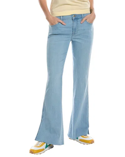 7 For All Mankind Tailorless Bootcut Mirage Jean In Baby Blue
