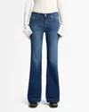 7 For All Mankind Tailorless Dojo Bootcut Jean In Cambridge In Multi
