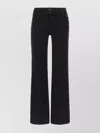 7 For All Mankind Tailorless Dojo Jeans With Front And Back Pockets In Black