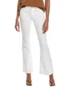 7 For All Mankind Tailorless Dojo White Flare Jean In White