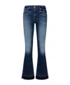 7 For All Mankind `bootcut Tailorless River With Block Hem` Jeans In Blue