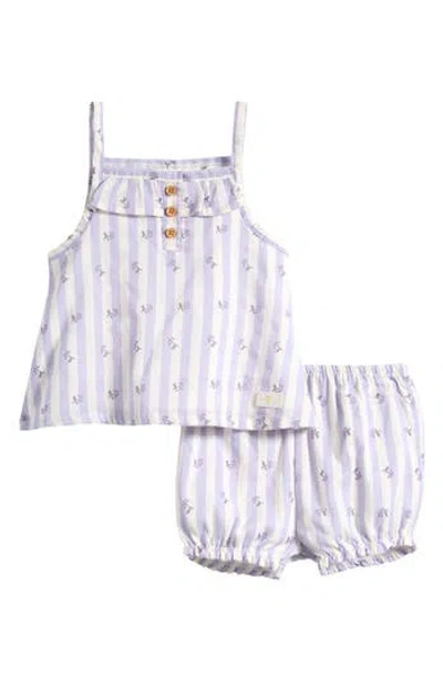 7 For All Mankind Babies'  Tank & Bloomers Set In White