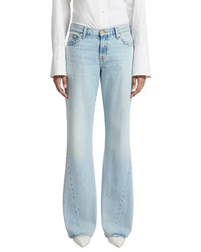 7 For All Mankind Tempe Spencer Flare Jean In Multi