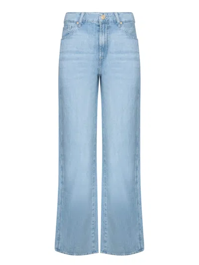 7 For All Mankind Tess Celeste Jeans In Blue