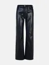 7 For All Mankind 'tess' Dark Blue Cotton Jeans In Blue