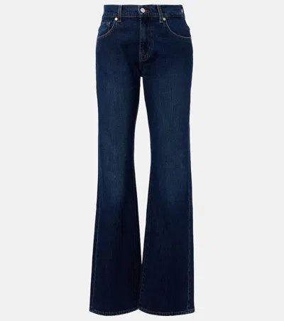 7 For All Mankind Tess High-rise Straight Jeans