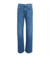 7 For All Mankind Tess High-rise Straight Jeans In Blue