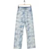 7 For All Mankind Tess High Rise Straight Leg Trouser Jeans