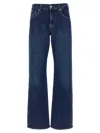 7 For All Mankind High-waisted Wide-leg Denim Jeans With Relaxed Fit In Blue