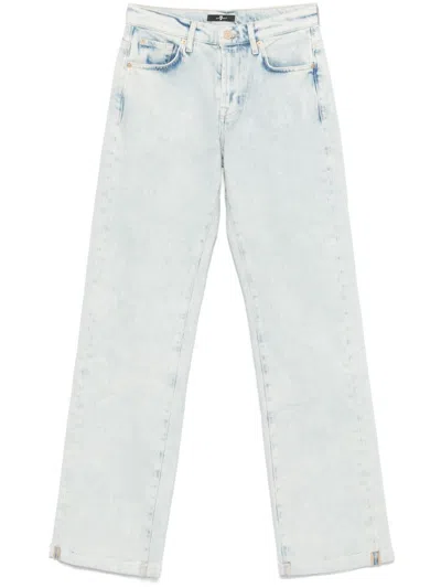 7 For All Mankind Tess Jeans In Blue