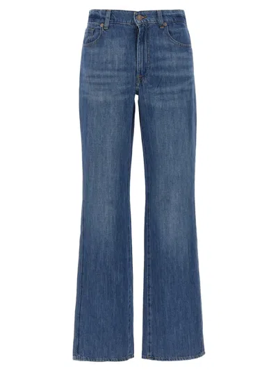 7 For All Mankind 'tess' Jeans In Blue