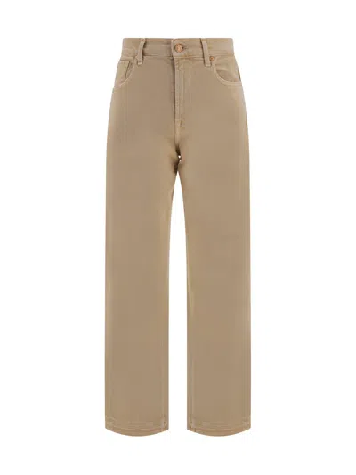 7 For All Mankind Tess Logo-patch Jeans In Colmanwhi