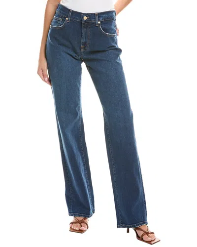 7 FOR ALL MANKIND 7 FOR ALL MANKIND TESS LONG BEACH HIGH-RISE TROUSER JEAN
