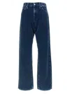 7 For All Mankind Corduroy Cotton Trousers In Blue