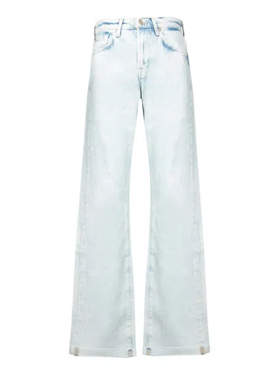 7 FOR ALL MANKIND TESS PEPPER LIGHT BLUE JEANS