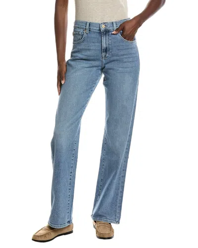 7 For All Mankind Tess Trouser In Black