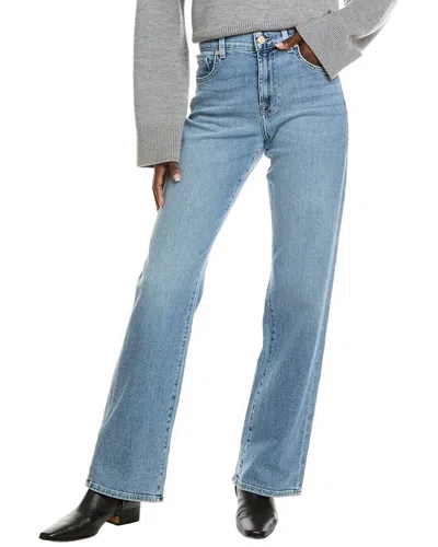 7 For All Mankind Tess Trouser In Blue