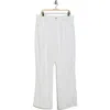 7 For All Mankind Tess Trouser Jeans In White