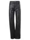 7 For All Mankind Tess Trouser Moonshine In Dark Blue