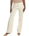 7 For All Mankind Tess Trouser In White