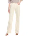 7 For All Mankind Tess Trouser In White