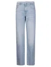 7 For All Mankind Tess Trousers Kansas In Blue