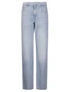 7 For All Mankind Tess Trousers Kansas In Blue