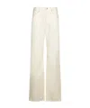7 For All Mankind Trousers In White