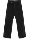 7 For All Mankind Tess Jeans In Black