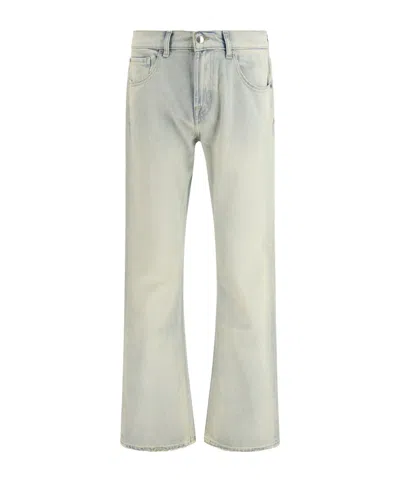 7 For All Mankind Bootcut Cotton Jeans In Blue