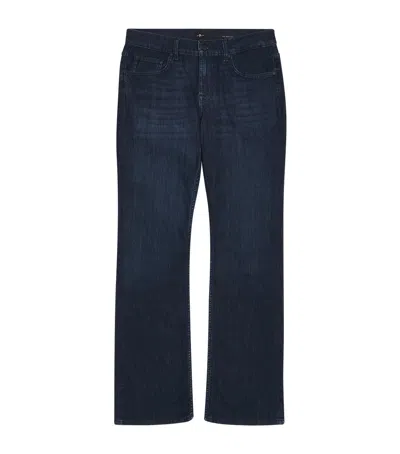7 For All Mankind The Bootcut Jeans In Black