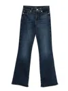 7 For All Mankind The Leggy Bootcut Denim Jeans In Blue