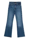 7 For All Mankind The Leggy Bootcut Denim Jeans In Blue