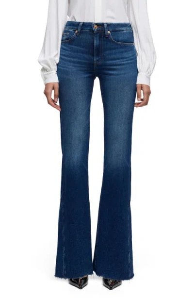 7 For All Mankind The Leggy Bootcut Jeans In Blue