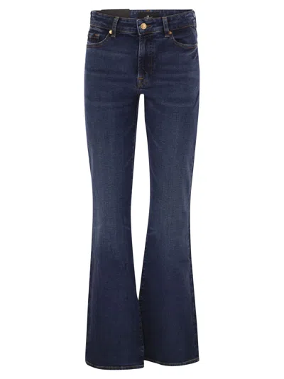 7 For All Mankind The Leggy Bootcut Jeans In Blue