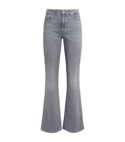 7 For All Mankind The Leggy Bootcut Jeans In Gray